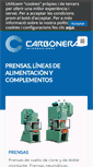 Mobile Screenshot of carboneras.biz